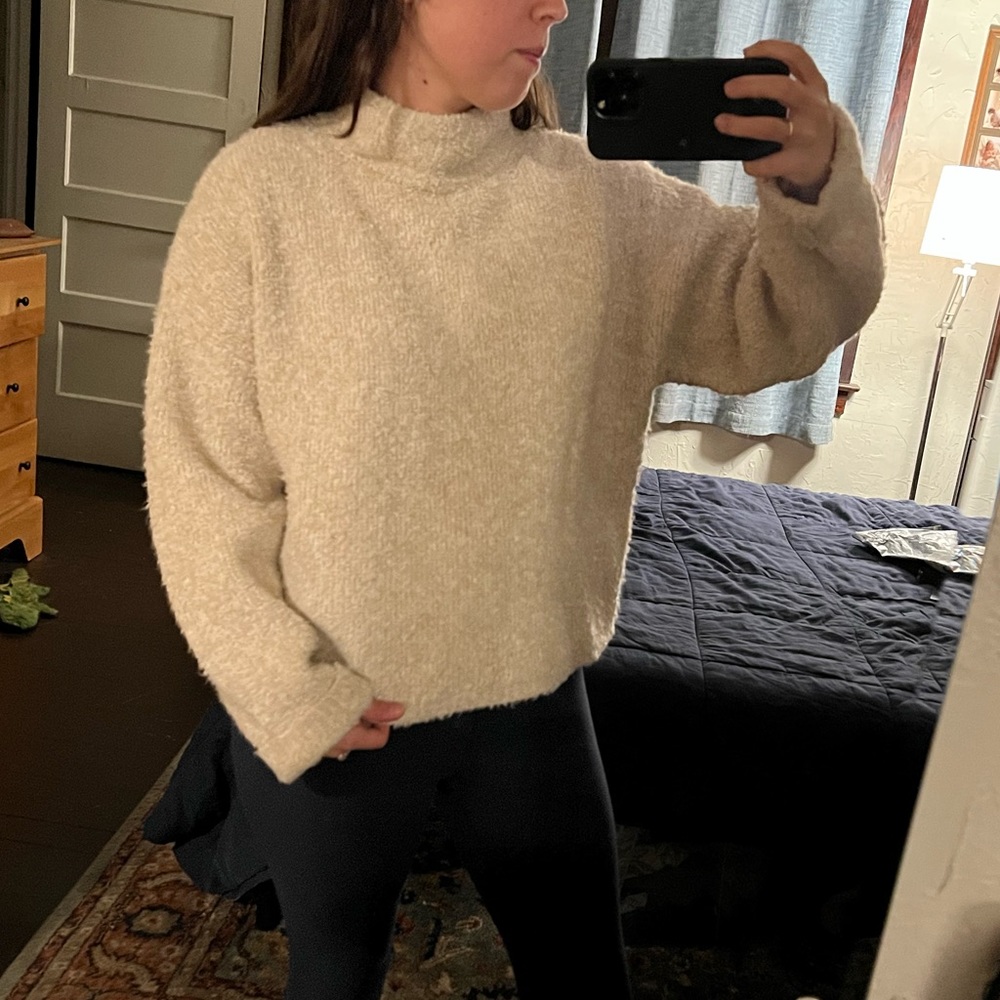 Target Universal Thread mock neck sweater